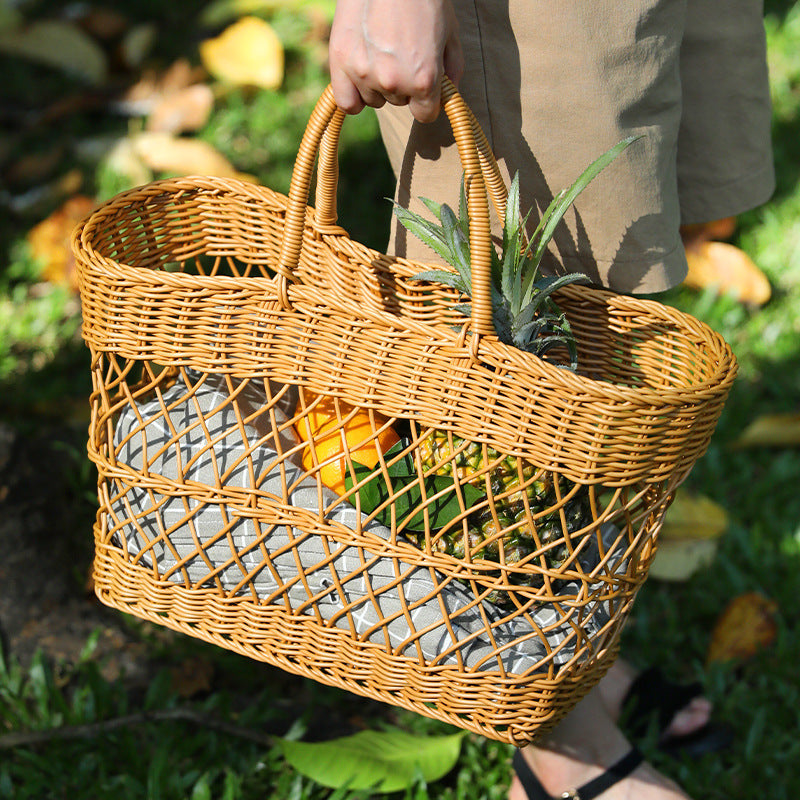 Handcrafted Woven Market Tote Kalsten