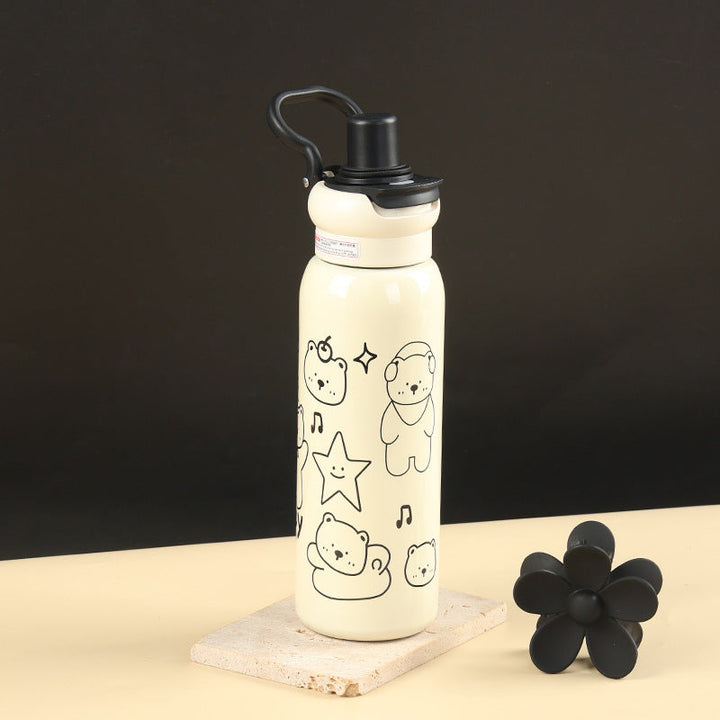 Women's Child-Friendly Stainless Steel Water Bottle Kalsten