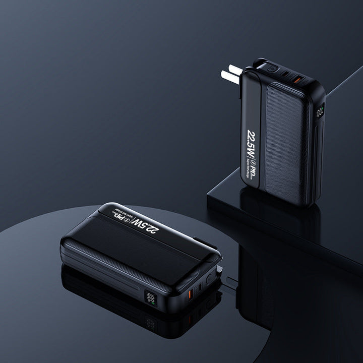 Portable fast charger with integrated socket Kalsten