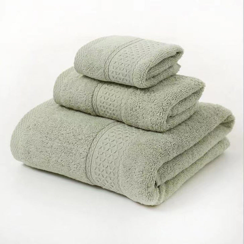 Terry Bath Towel Set with Elegant Structure Kalsten