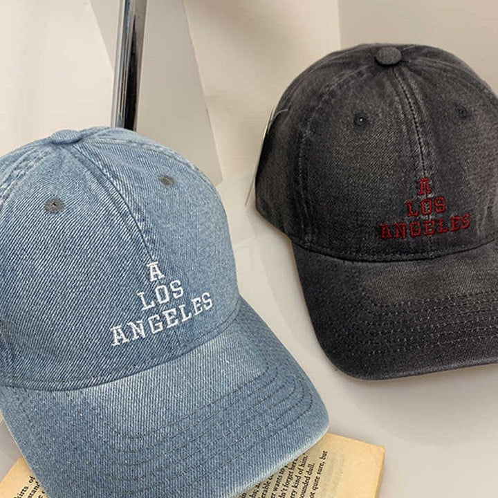 Women's Vintage Denim Baseball Cap Kalsten