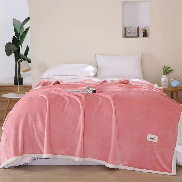 Unisex cuddle blanket with playful cloud design Kalsten