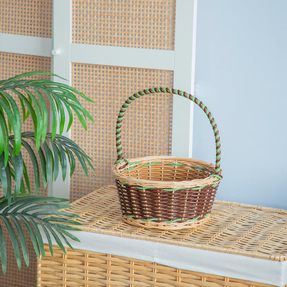 Decorative Woven Flower Basket Acalora