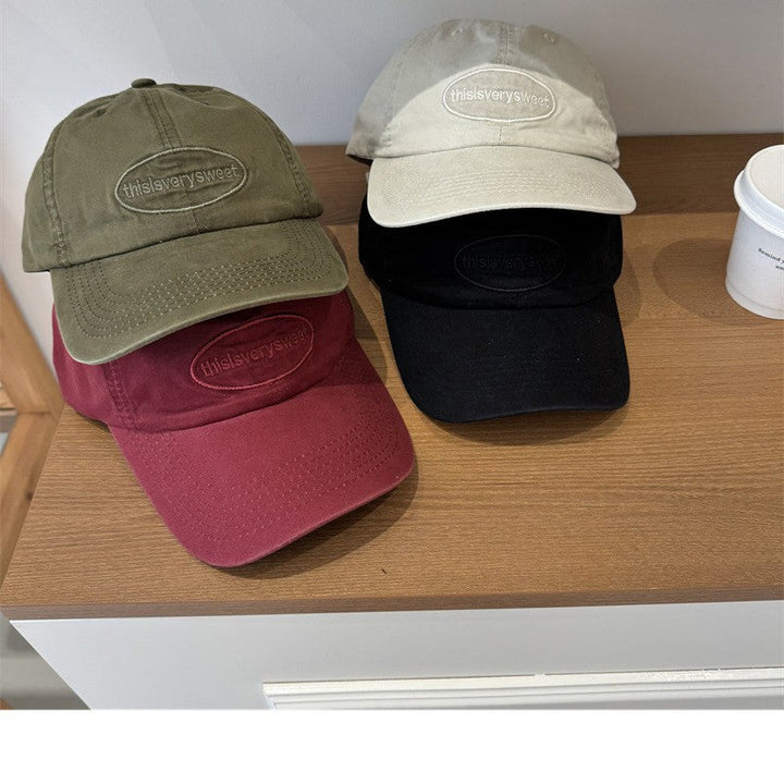 Men's Casual Distressed Cotton Baseball Cap Kalsten