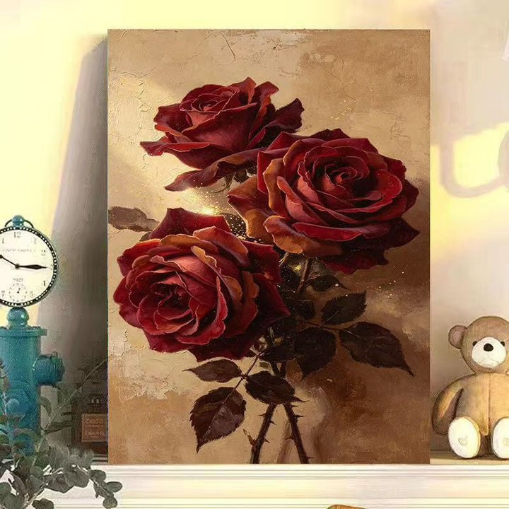 Vintage Floral Canvas Artwork Kalsten