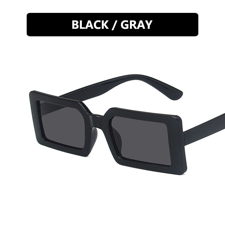 Women's square sunglasses with modern, wide frame and protective UV filter Kalsten