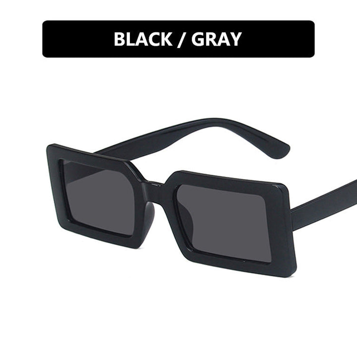 Women's square sunglasses with modern, wide frame and protective UV filter Kalsten