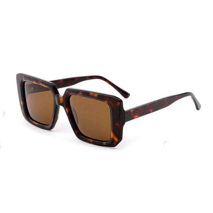 Women's oversized sunglasses with unique square frame Kalsten