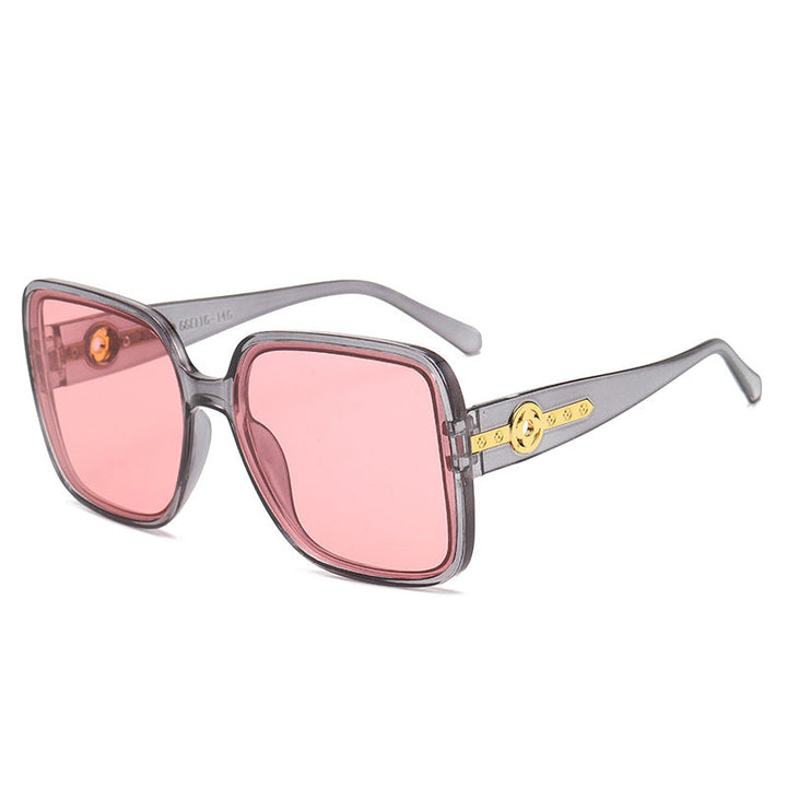 Women's fashionable square sunglasses with luxurious details Kalsten