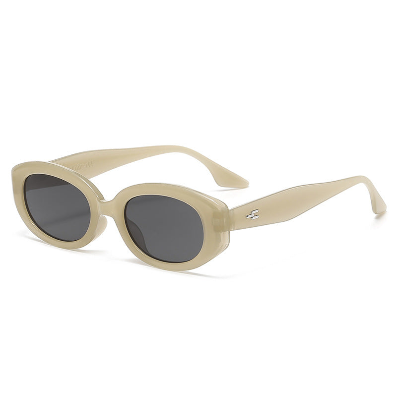 Women's fashionable sunglasses with modern, oval frame Kalsten