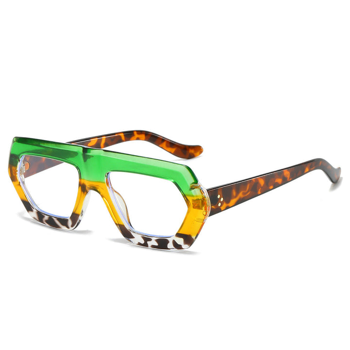 Women's fashionable optical glasses in extravagant hexagon design Kalsten