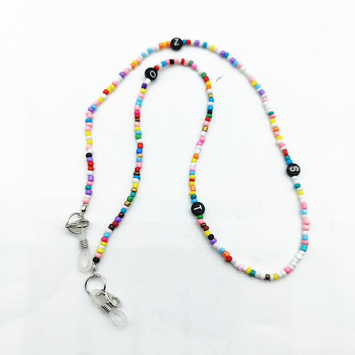 Colorful bead glasses chain Kalsten