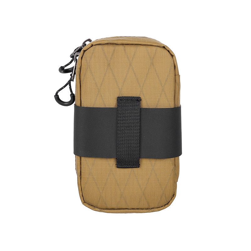 compact ripstop travel organizer pouch with dual-zip compartments and side carry loop Kalsten