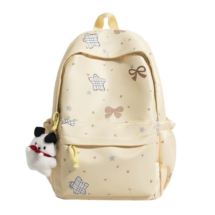 Adorable Bow-Patterned Backpack Kalsten