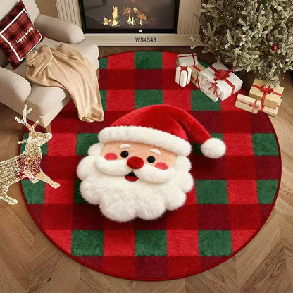 Festive Christmas-Themed Area Rug Acalora