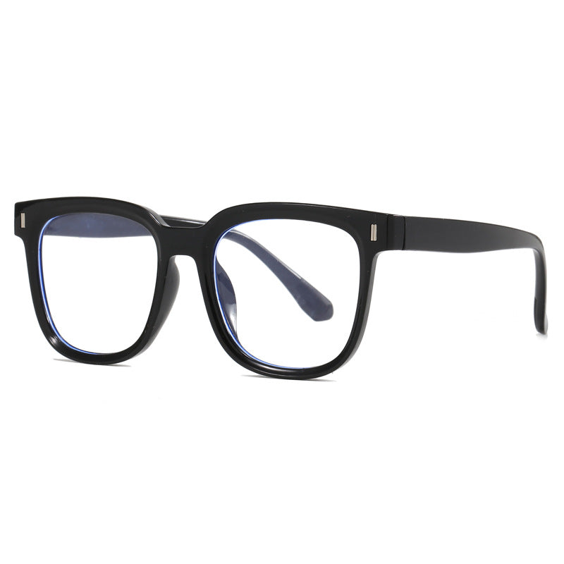 Women's fashionable rectangular glasses with blue lenses Kalsten