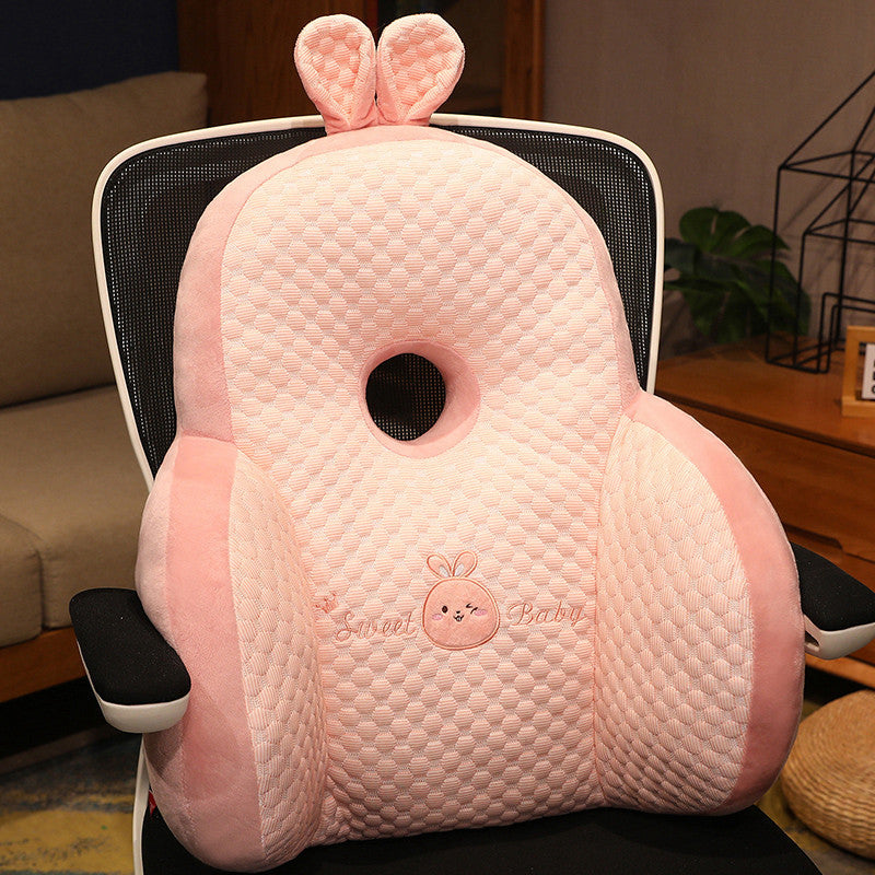 Ergonomic plush seat cushion with hole pattern Kalsten
