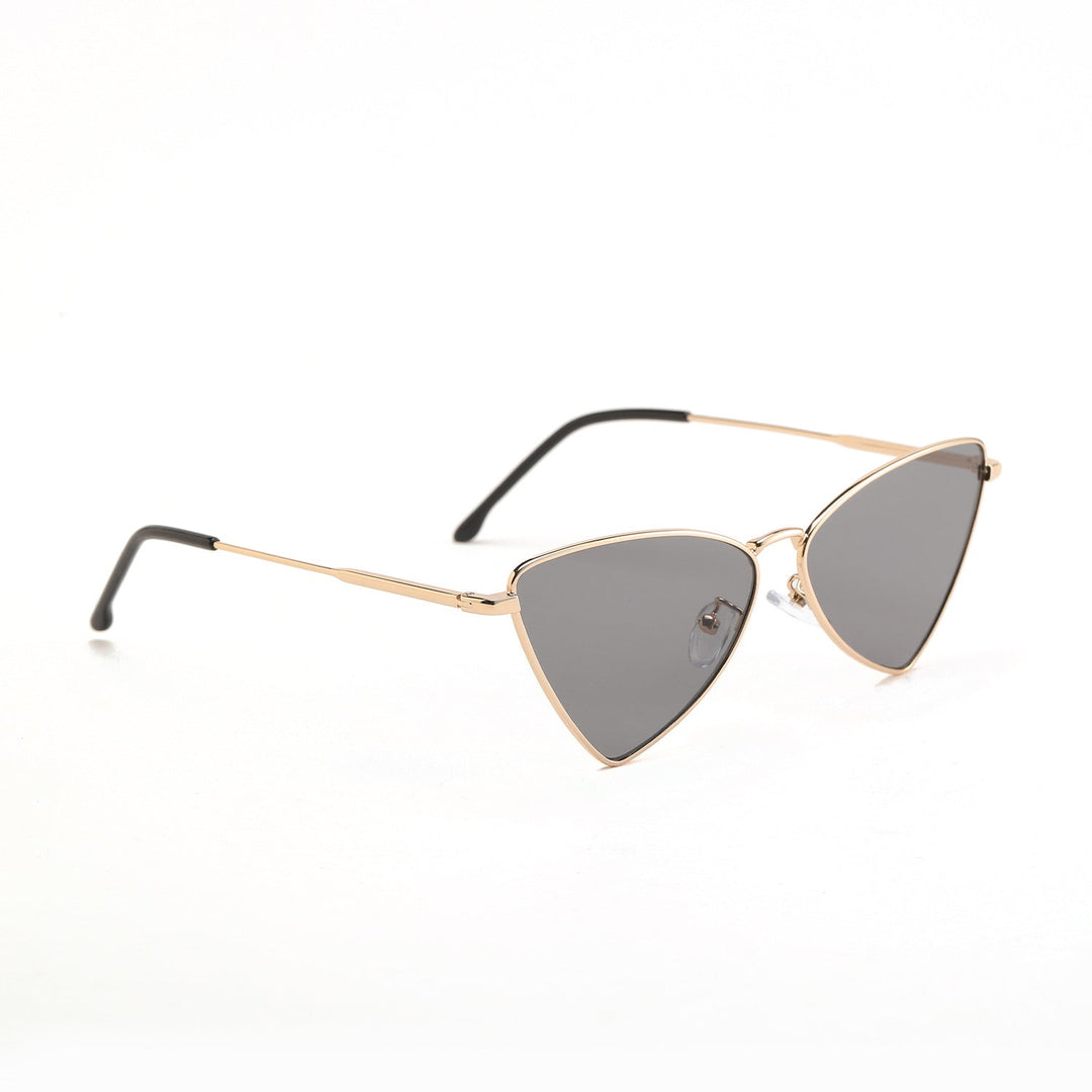 Women trendy Cat-Eye sunglasses with golden accents Kalsten