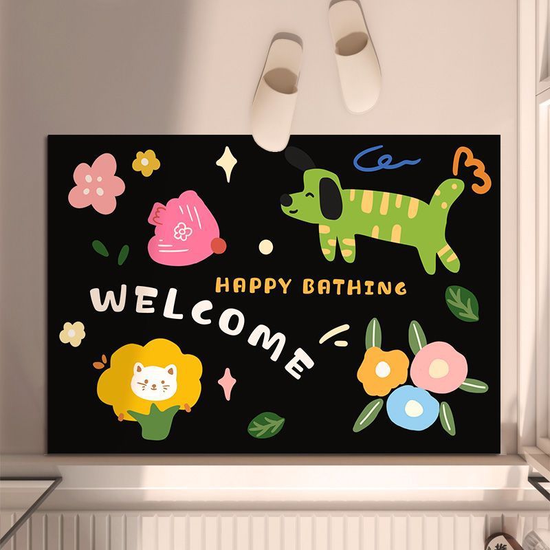 Playful Bath Mat Kalsten