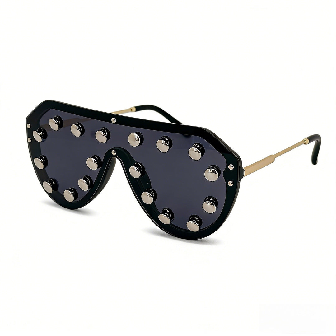 Ladies trendy sunglasses with striking metal elements Kalsten