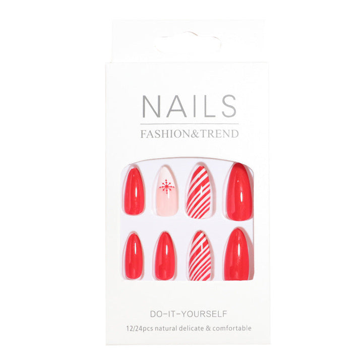 Decorative Press-On Nail Design Set Kalsten