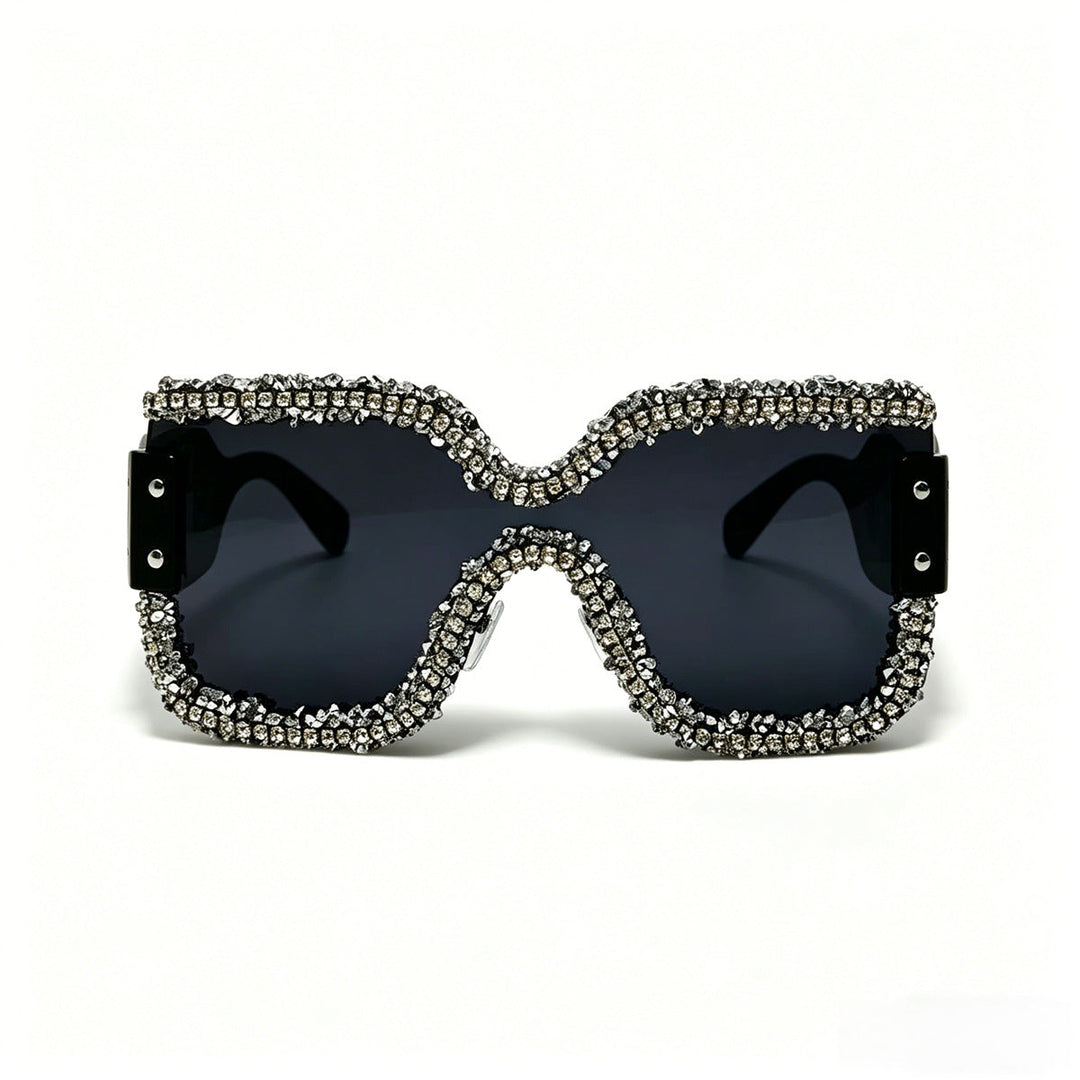 Women's fashionable safety glasses with unique crystal frame Kalsten