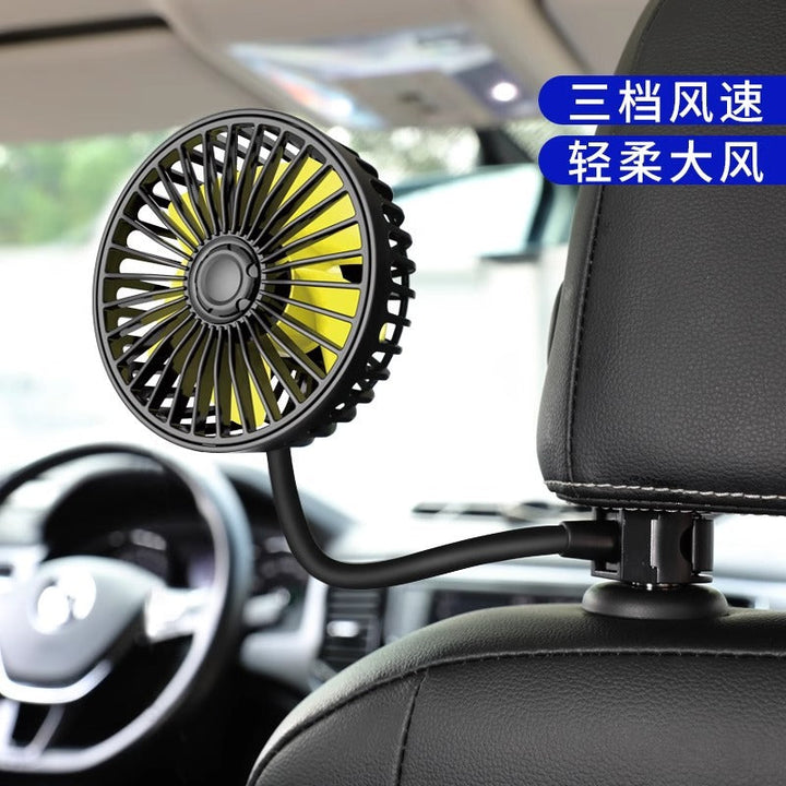 Flexible car fan with adjustable holder Kalsten