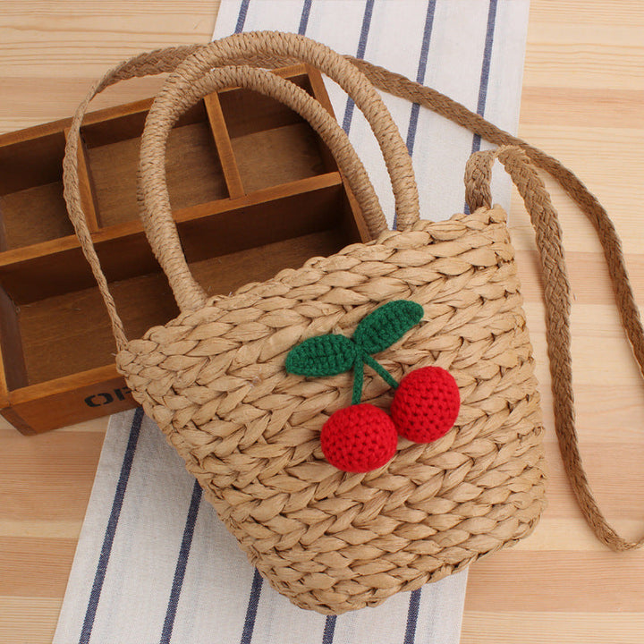Handbag with Fruity Crochet Motif Kalsten