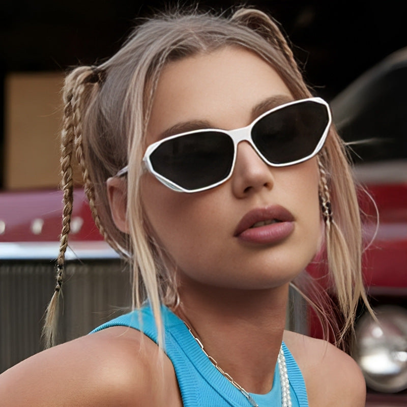 Women trendy polygonal sunglasses Kalsten