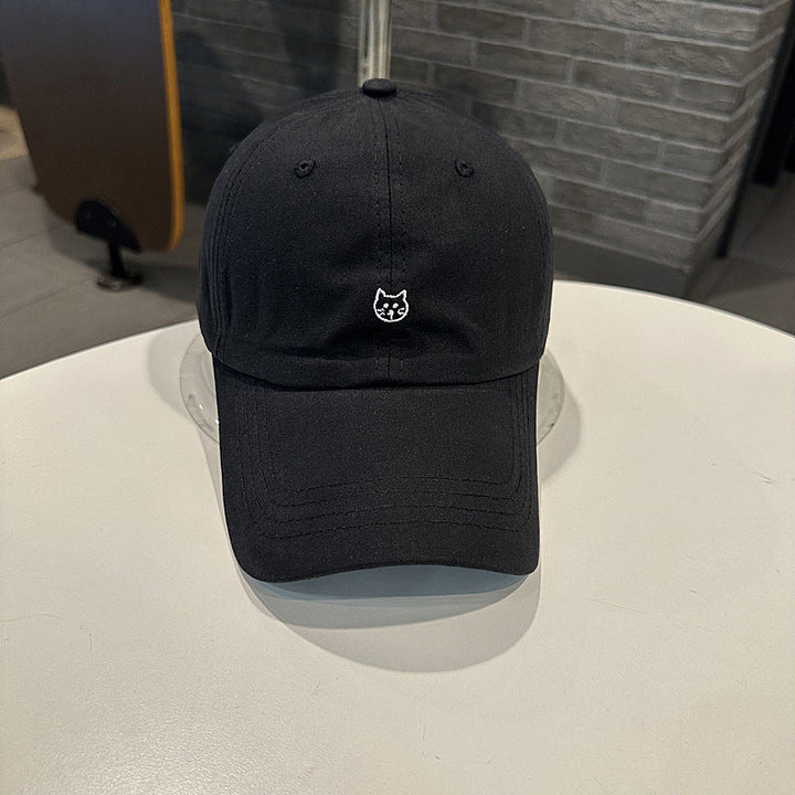 Women's Casual Cat Embroidered Baseball Cap Kalsten