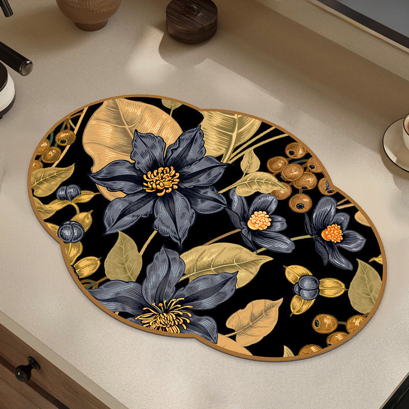Artistic Floral Area Rug