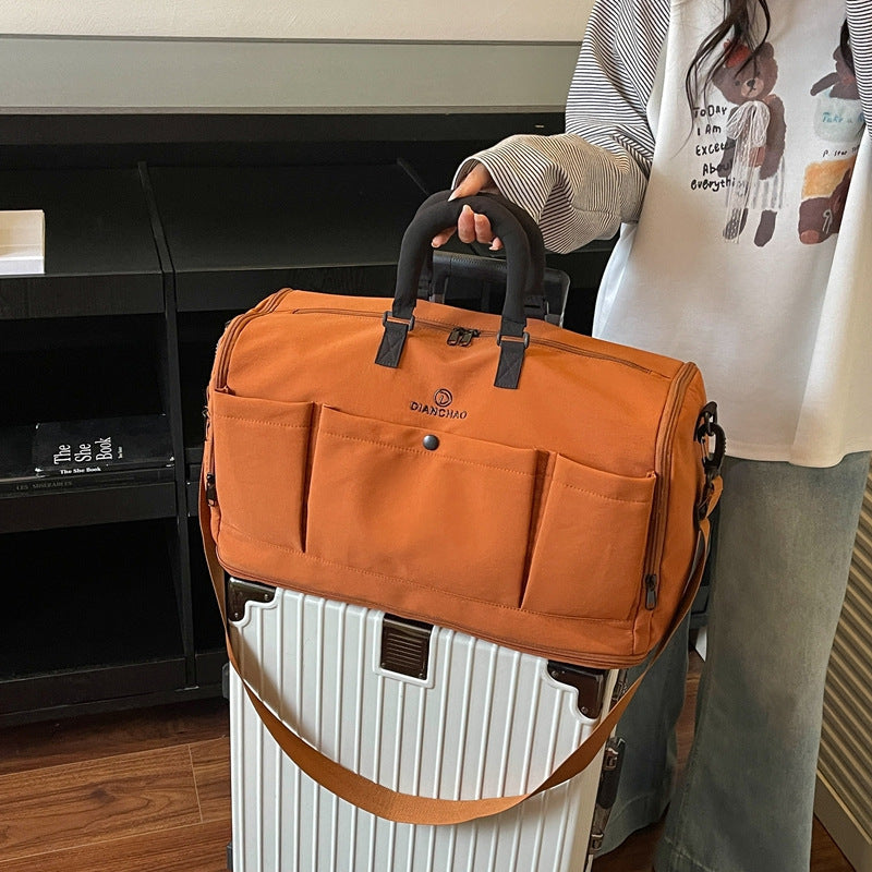 Sporty Travel Bag with Multifunctional Features Kalsten