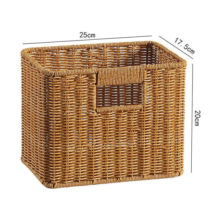 Handcrafted Wicker Storage Tray Kalsten