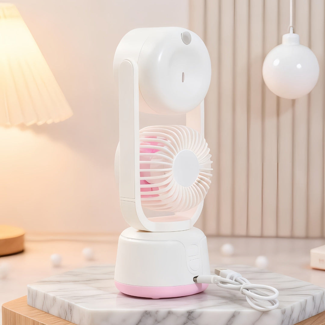 Ladies multifunctional table fan with spray function Kalsten