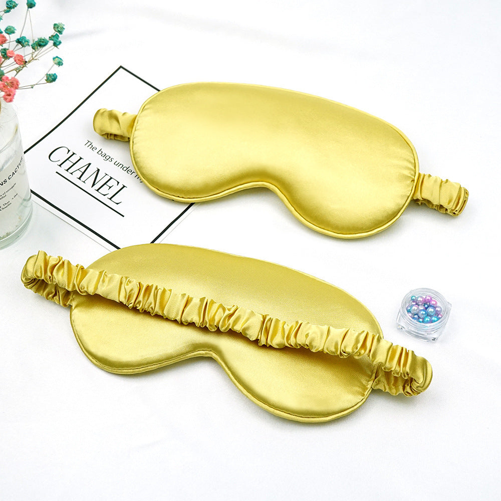 Unisex nan luxurious satin sleep mask with adjustable elastic band and soft padding Kalsten