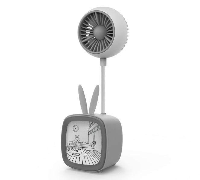 Unisex Cute Bunny-Themed Rechargeable Desk Fan Kalsten