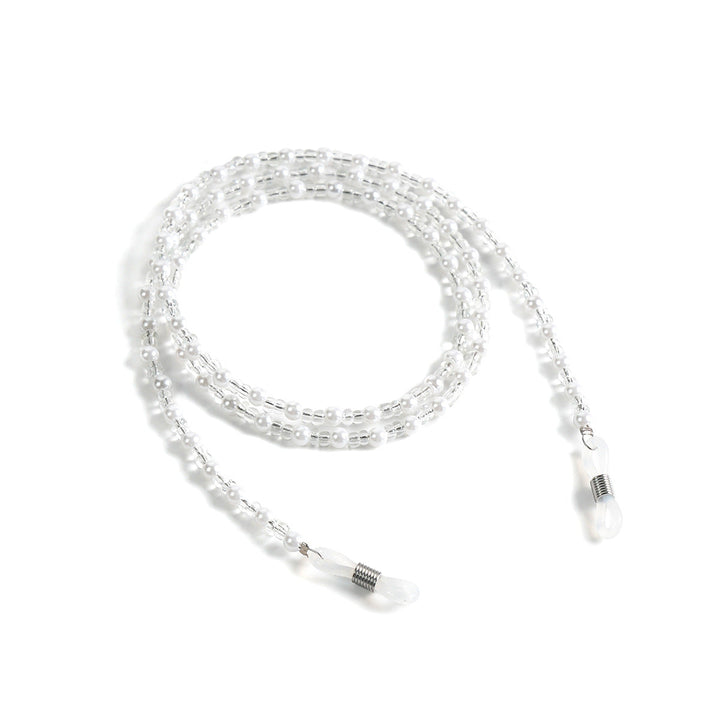 Vintage-Inspired Beaded Eyewear Chain kalsten