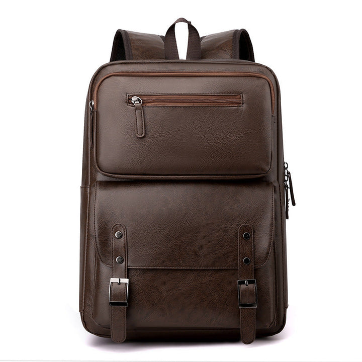 Stylish Leather Backpack Kalsten