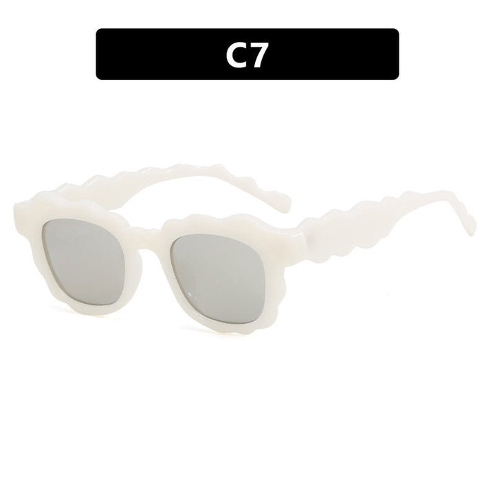 Women’s fashionable sunglasses with wavy frame Kalsten