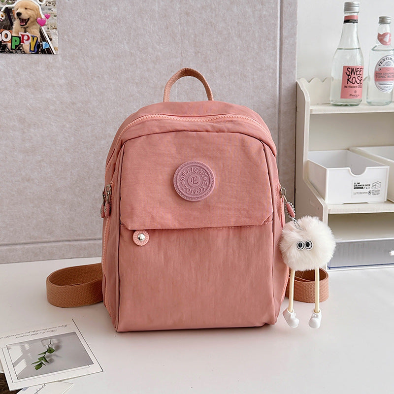 Compact Multi-Pocket School Backpack