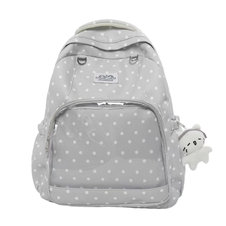 Polka Dot Patterned School Backpack Kalsten