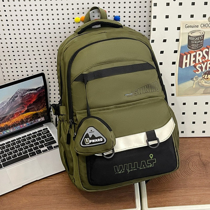 High-Capacity Utility School Backpack