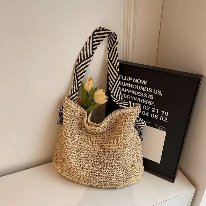 Handbag with Striped Straps Kalsten