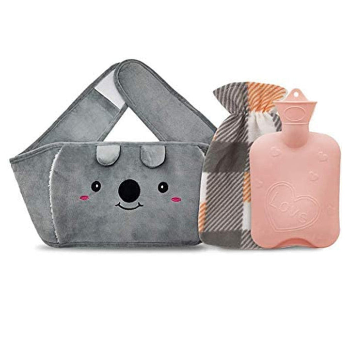 Cute Plush Hot Water Bottle Set Kalsten