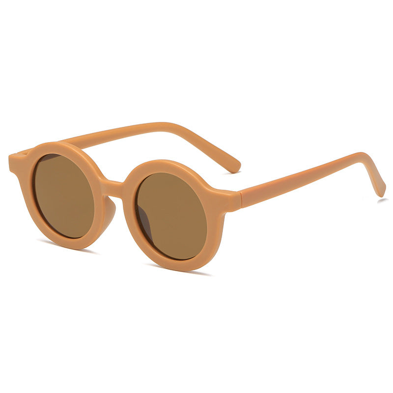 Women's trendy round sunglasses with comfortable frame and UV protection Kalsten