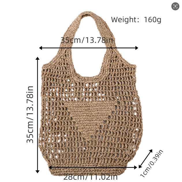 Handcrafted Macrame Tote Bag Kalsten