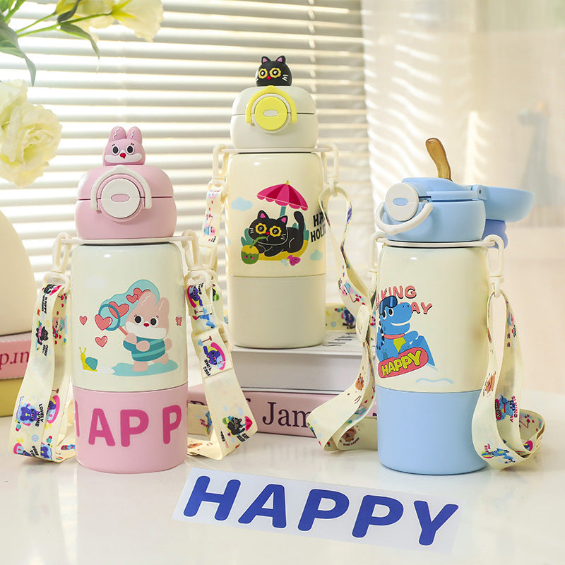 Ladies Insulated Water Bottle with Animal-Friendly Design Kalsten