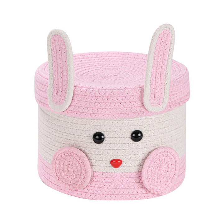 Plush Rabbit Storage Basket Kalsten
