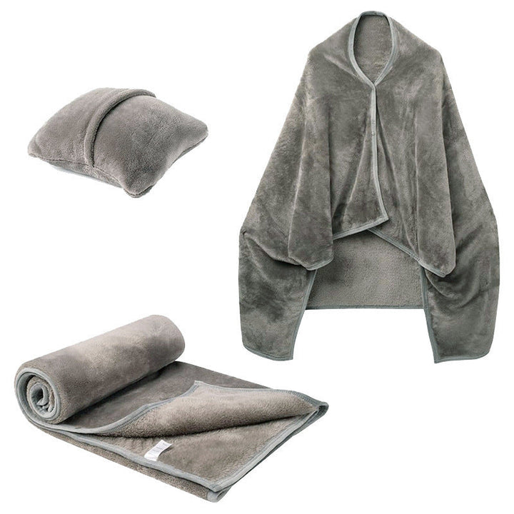 Women's Snuggle blanket with arm design and pillow Kalsten