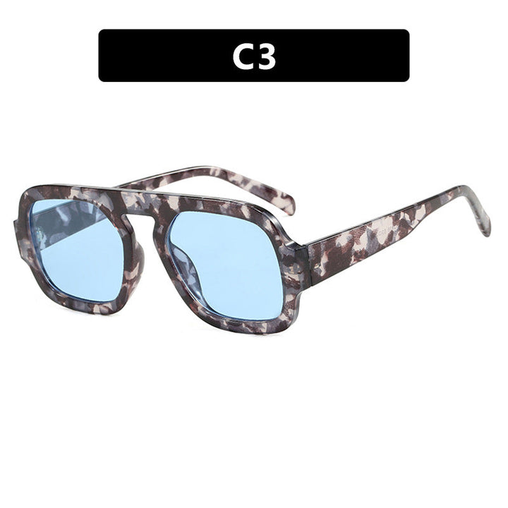 Women's trendy sunglasses with distinct angular design and UV protection Kalsten